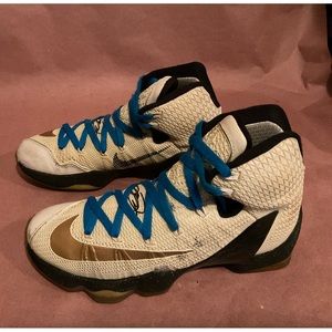 Men’s Nike LeBron Basketball Shoes Size 9.5M Multicolor